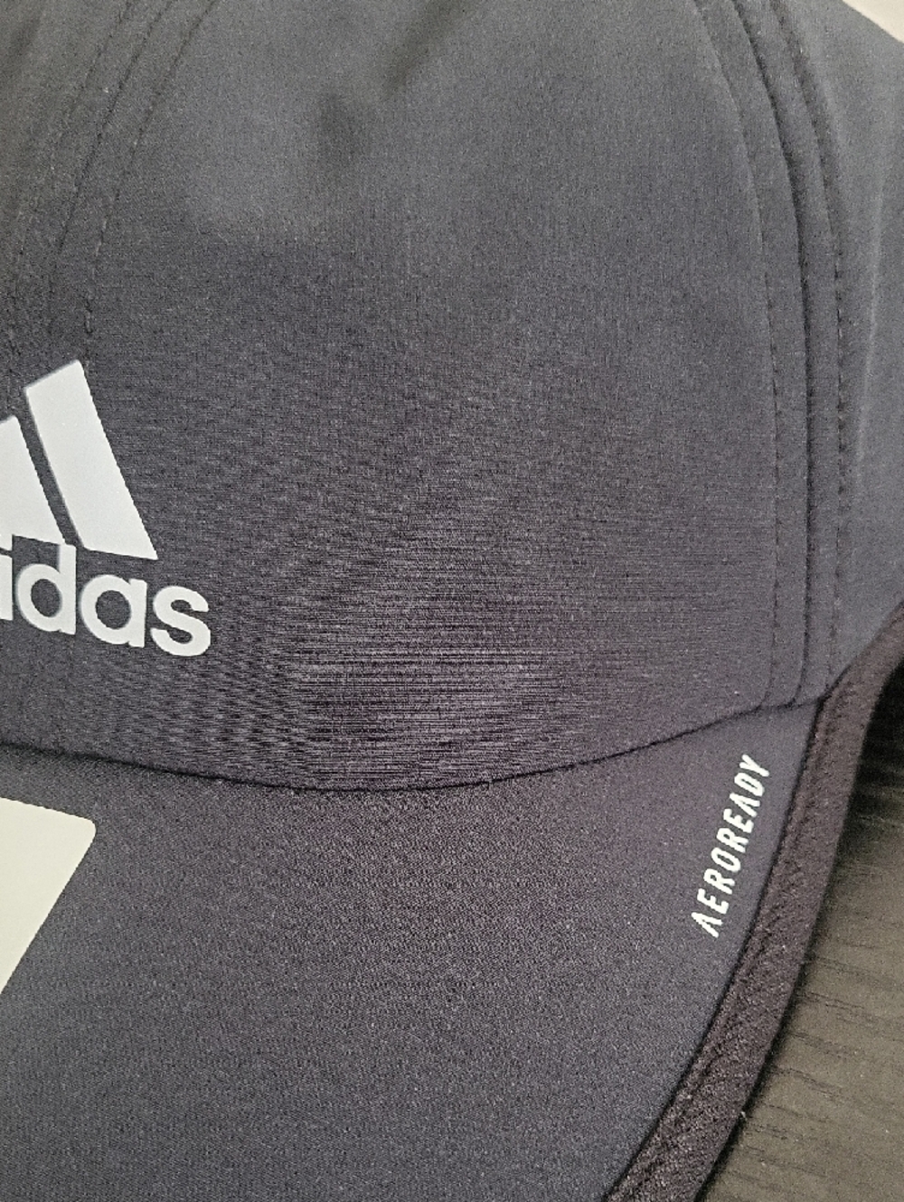 Adidas Black Performance Aeroready Cap with Reflective Logo - Picture 2 of 7